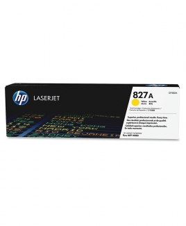 HP 827A LaserJet Toner Cartridge, yellow (CF302A)